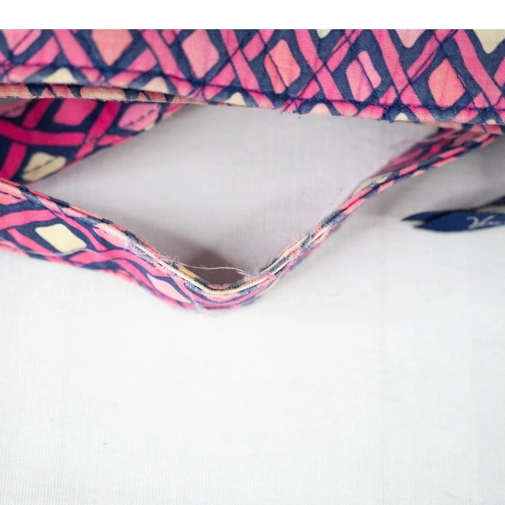 Vera Bradley Crossbody Bag Womens Katalina Pink Diamonds Hipster Mail Bag retire